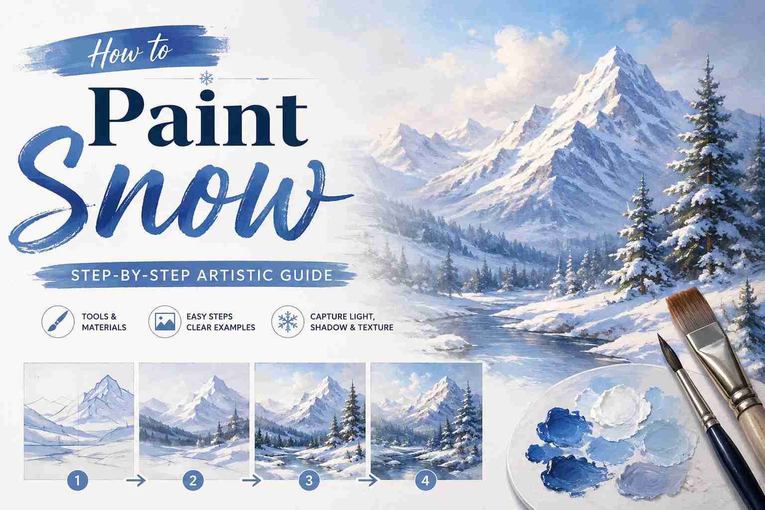 How to Paint Snow: Step-by-Step Artistic Guide