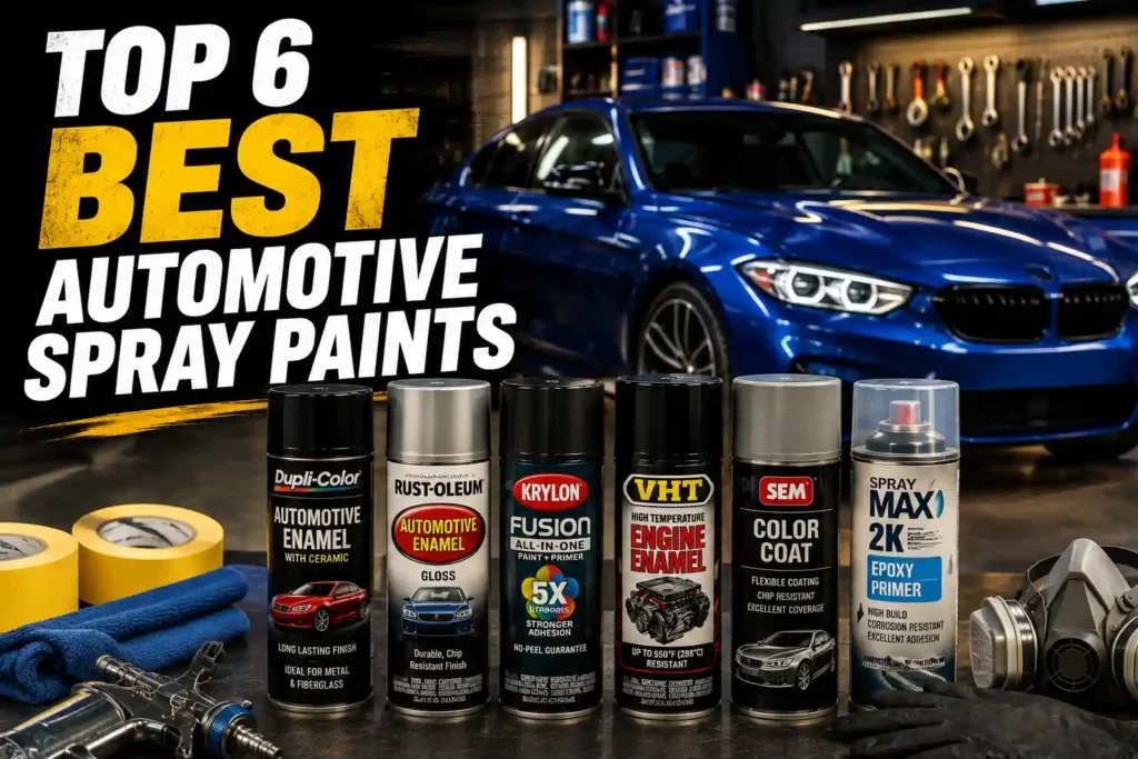 Top 6 Best Automotive Spray Paints