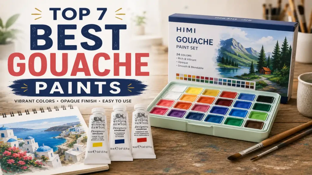 Top 7 Best Gouache Paints