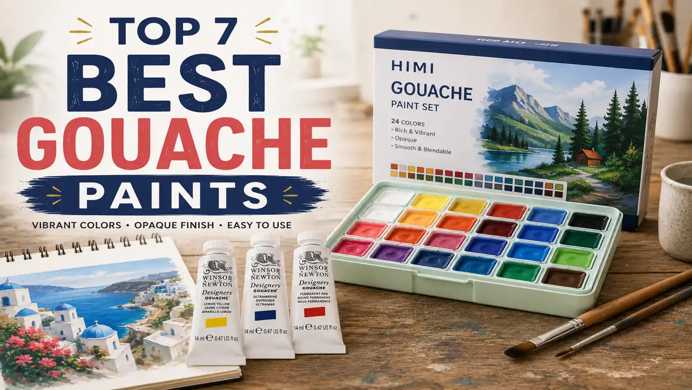 Top 7 Best Gouache Paints