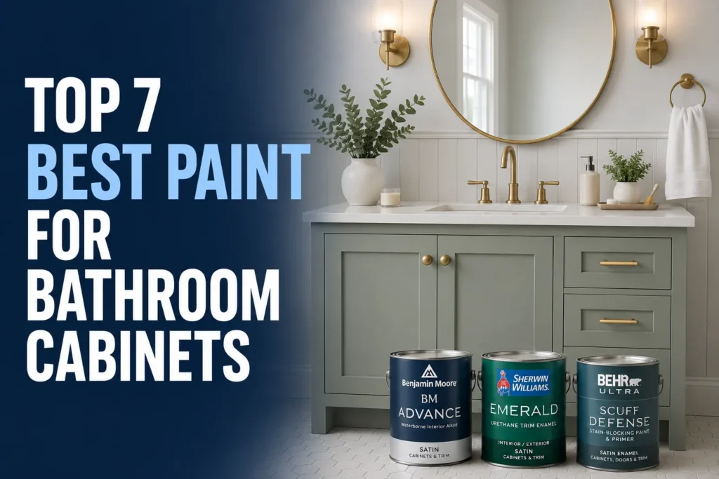 Top 7 Best Paint for Bathroom Cabinets
