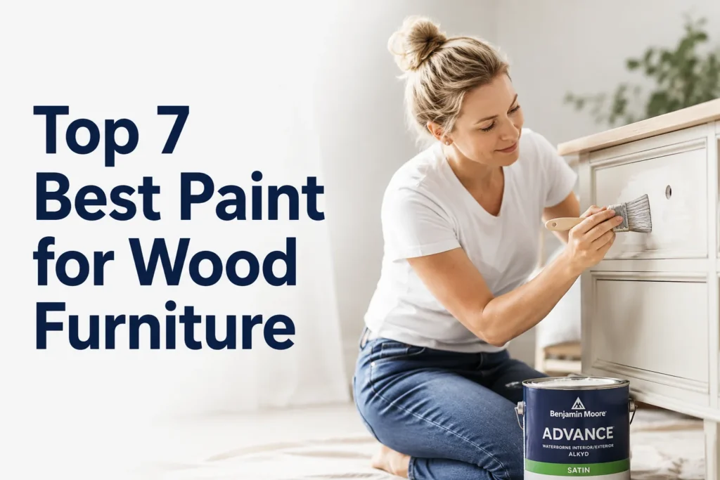Top 7 Best Paint for Wood Furniture