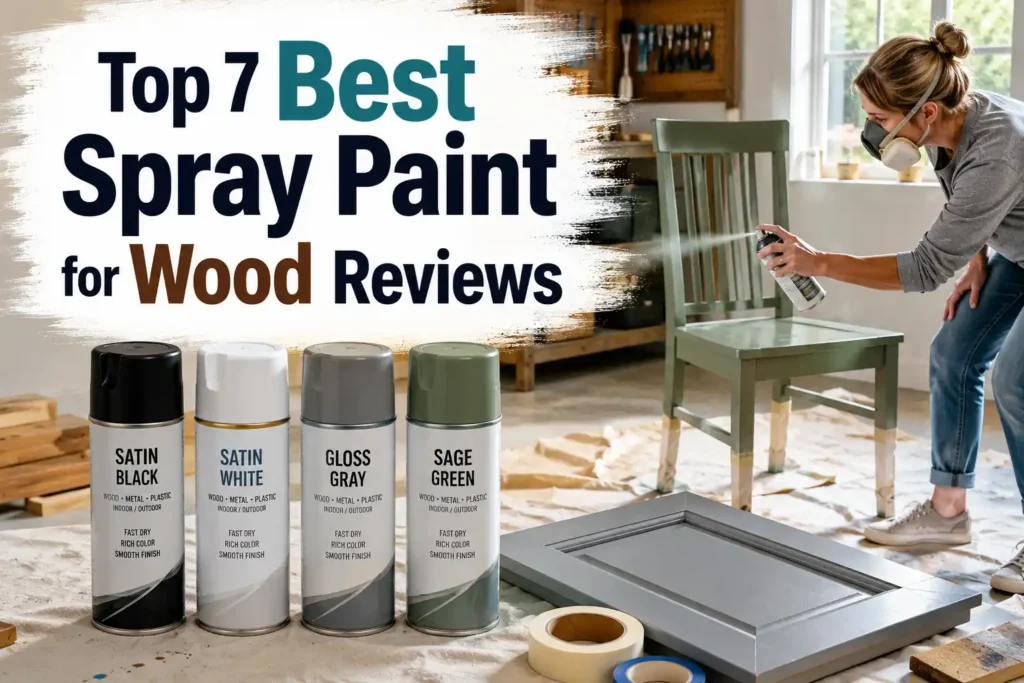 Top 7 Best Spray Paint for Wood Reviews