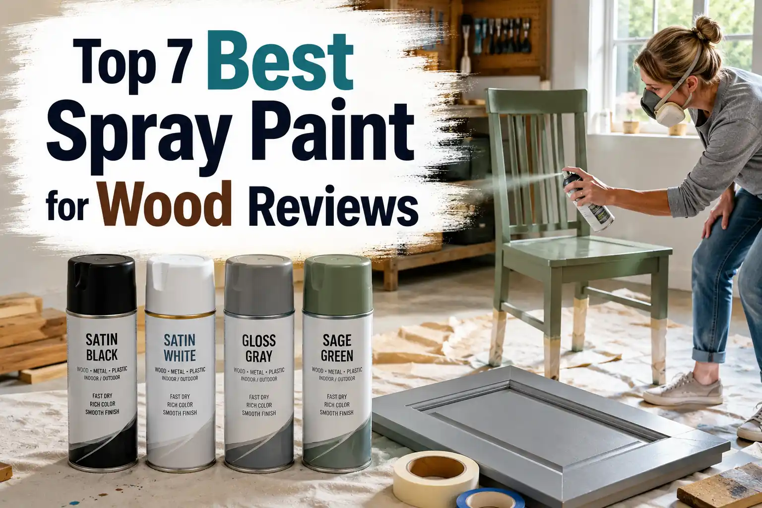 Top 7 Best Spray Paint for Wood Reviews