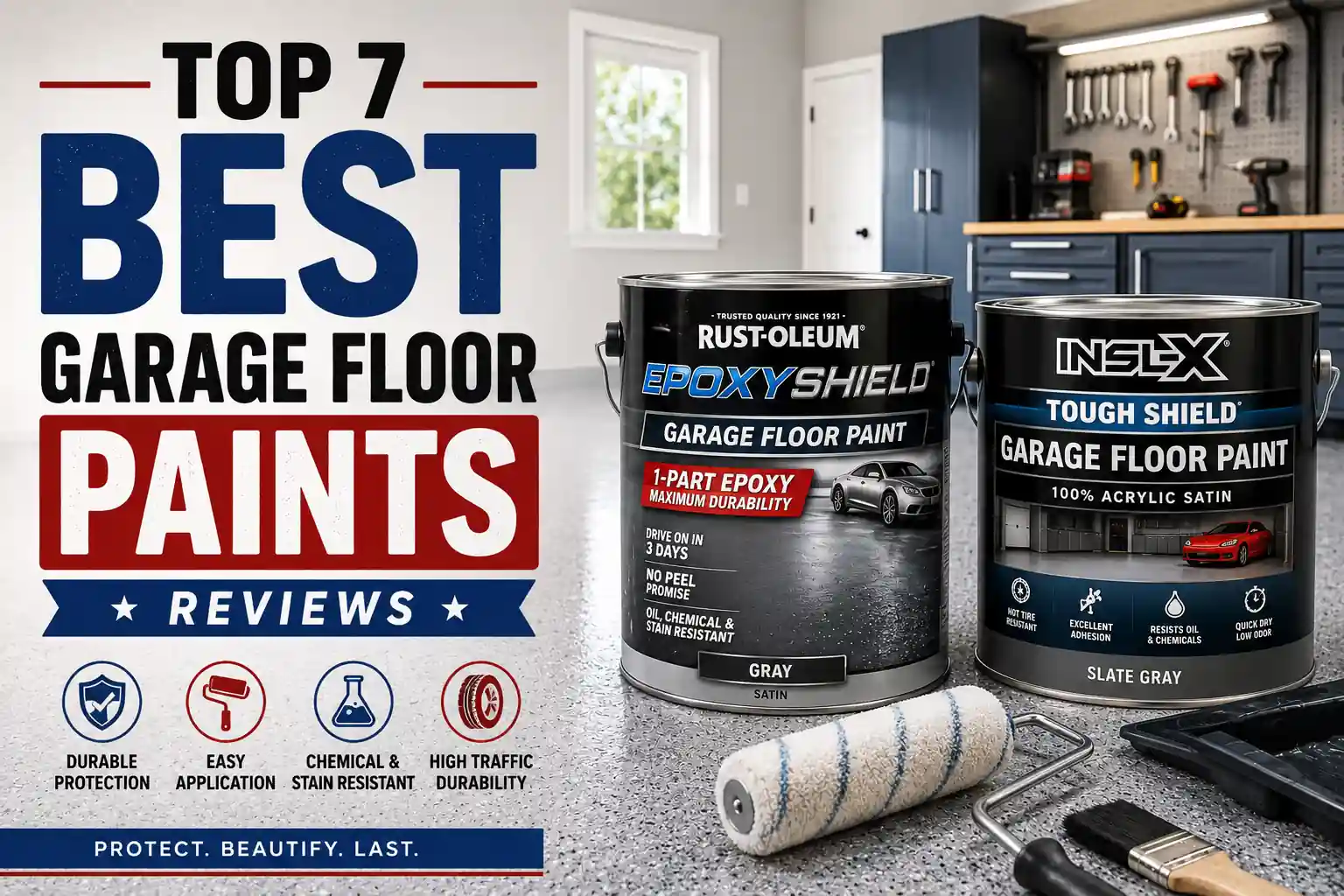Top 7 Best Garage Floor Paints Reviews