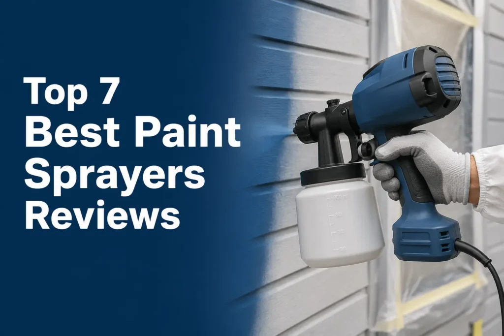 Top 7 Best Paint Sprayers Reviews