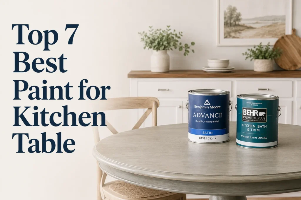 Top 7 Best Paint for Kitchen Table