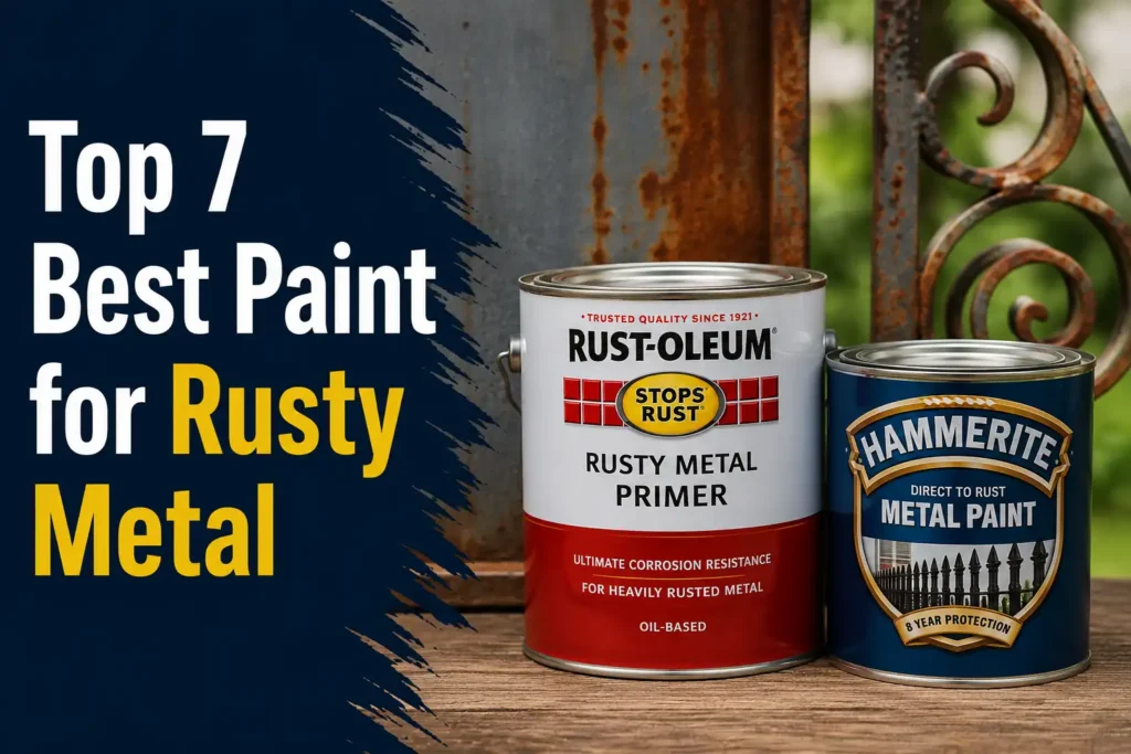 Top 7 Best Paint for Rusty Metal