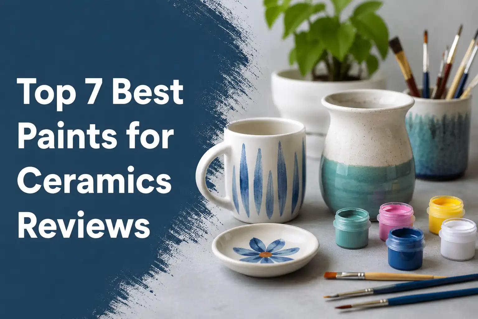 Top 7 Best Paints for Ceramics Reviews