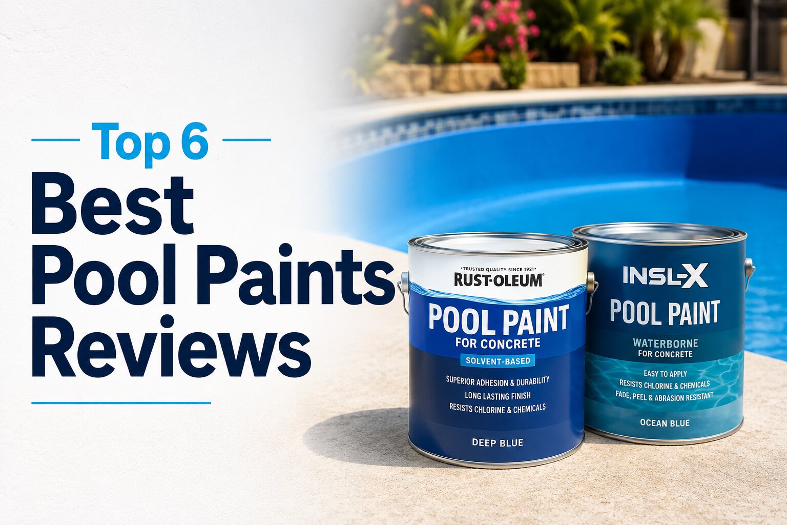 Top 6 Best Pool Paints Reviews