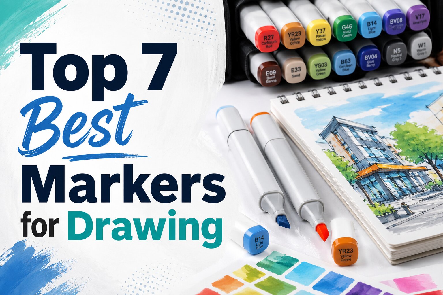 Top 7 Best Markers for Drawing