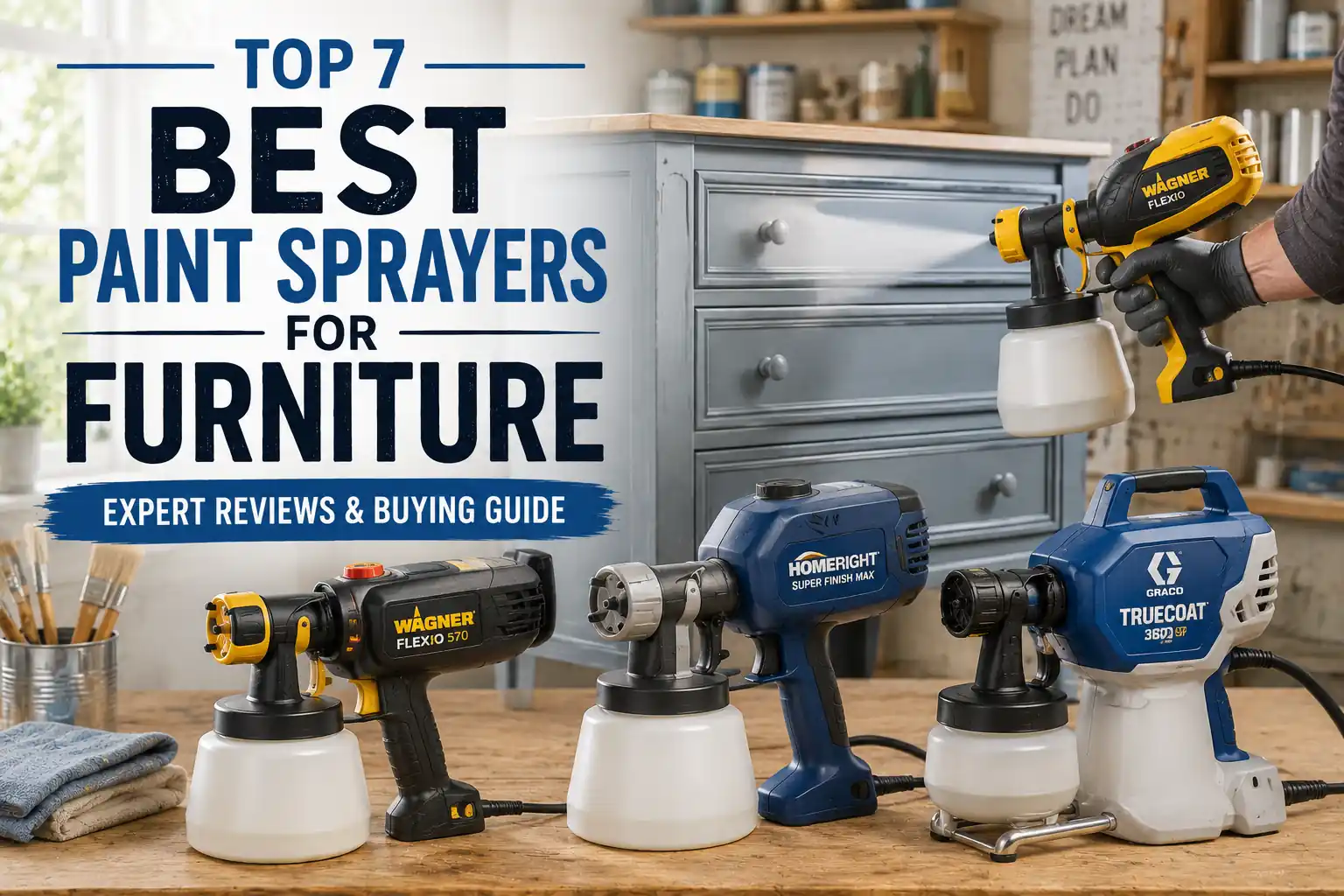 Top 7 Best Paint Sprayer for Furniture