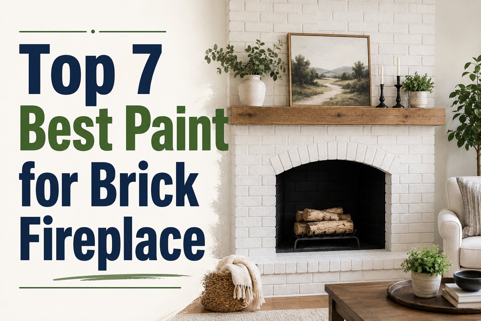 Top 7 Best Paint for Brick Fireplace