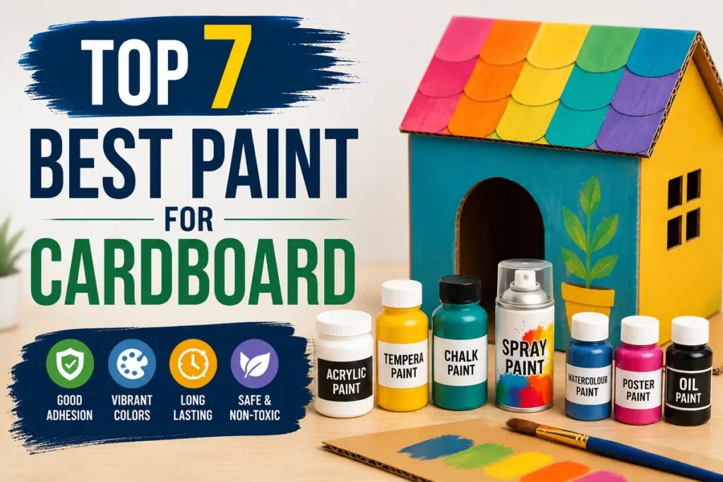 Top 7 Best Paint for Cardboard