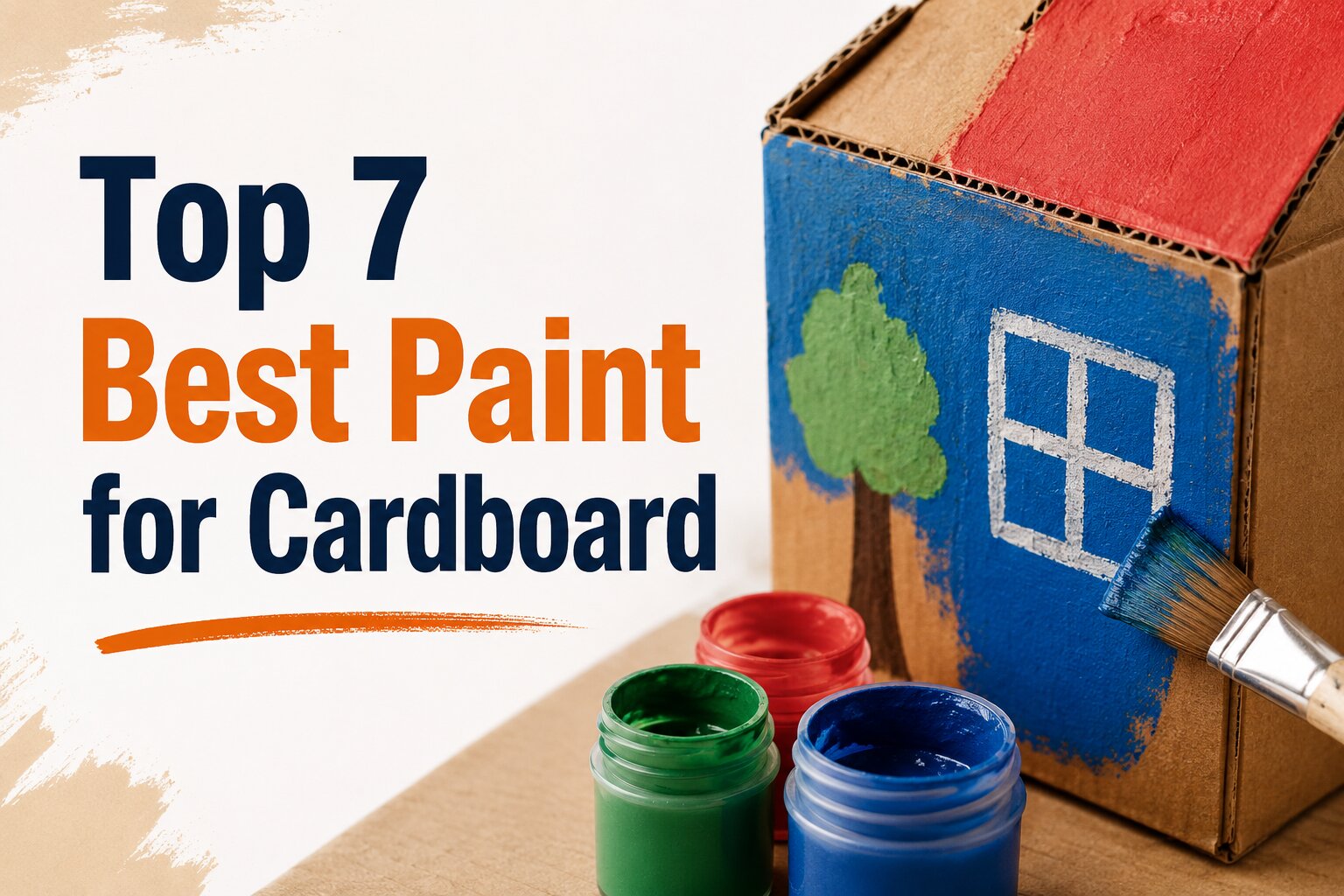 Top 7 Best Paint for Cardboard