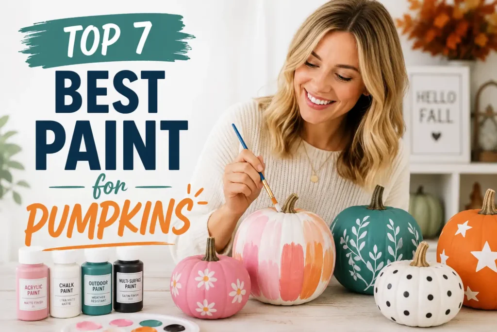 Top 7 Best Paint for Pumpkins