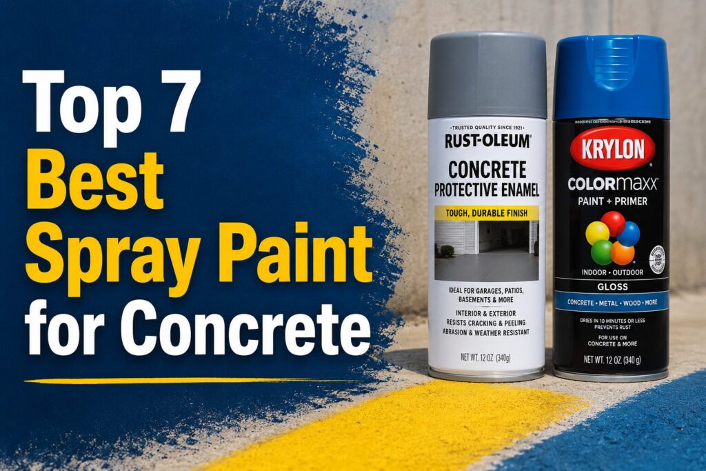 Best Spray Paint for Concrete