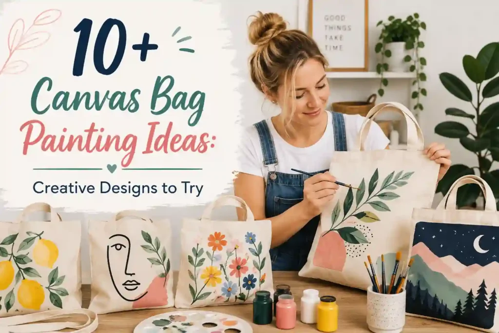 10+ Canvas Bag Painting Ideas: Creative Designs to Try