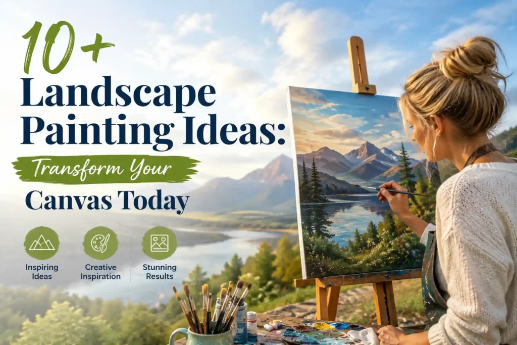 10+ Landscape Painting Ideas: Transform Your Canvas Today