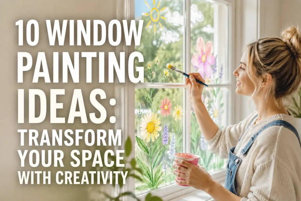 10 Window Painting Ideas: Transform Your Space with Creativity
