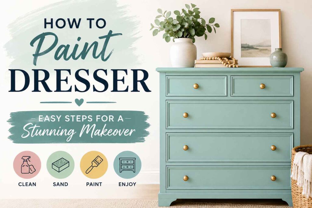 How to Paint Dresser