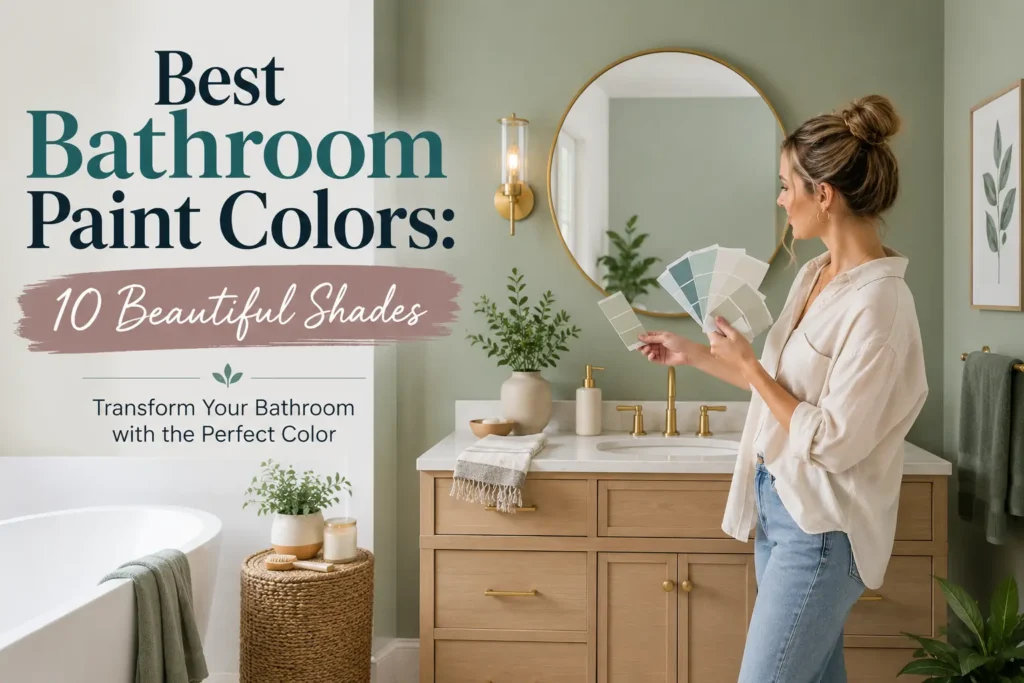 Best Bathroom Paint Colors: 10 Beautiful Shades