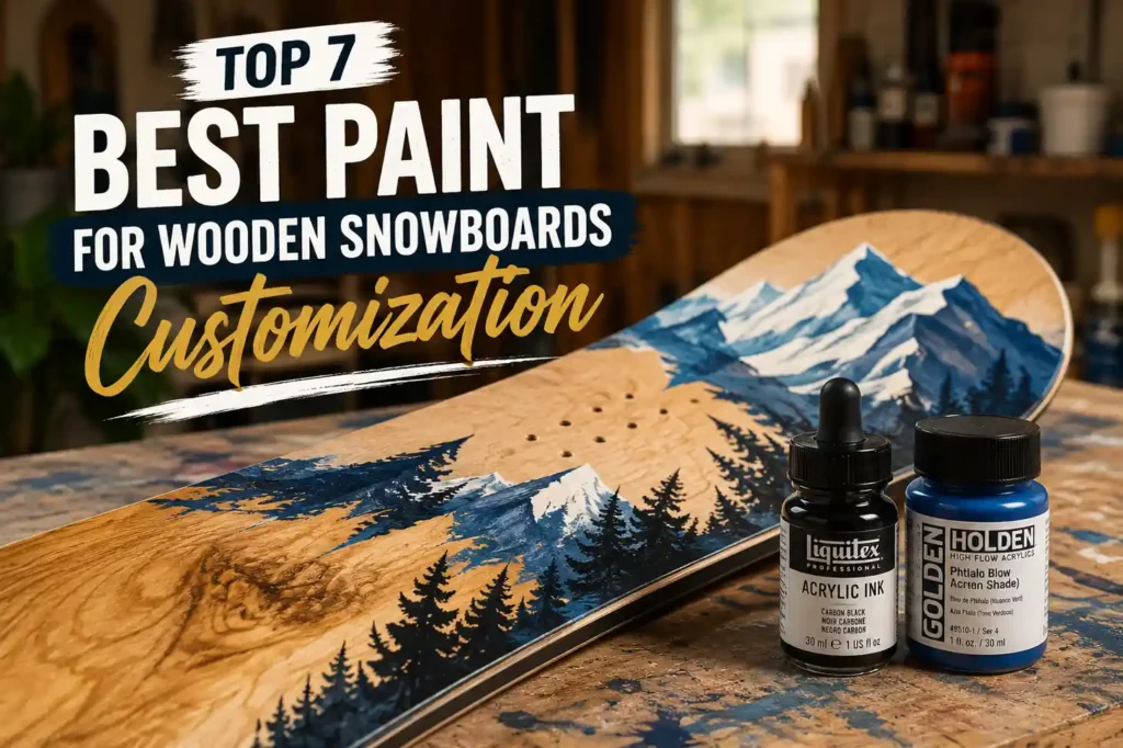 Top 7 Best Paint for Wooden Snowboards Customization