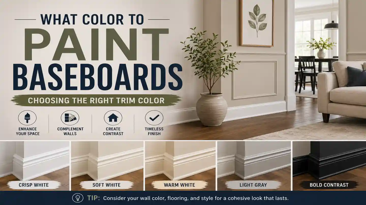 What Color to Paint Baseboards: Choosing the Right Trim Color