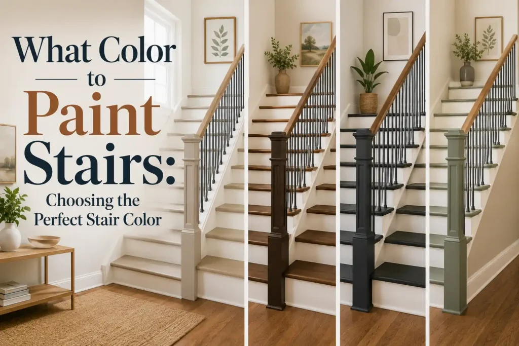 What Color to Paint Stairs: Choosing the Perfect Stair Color
