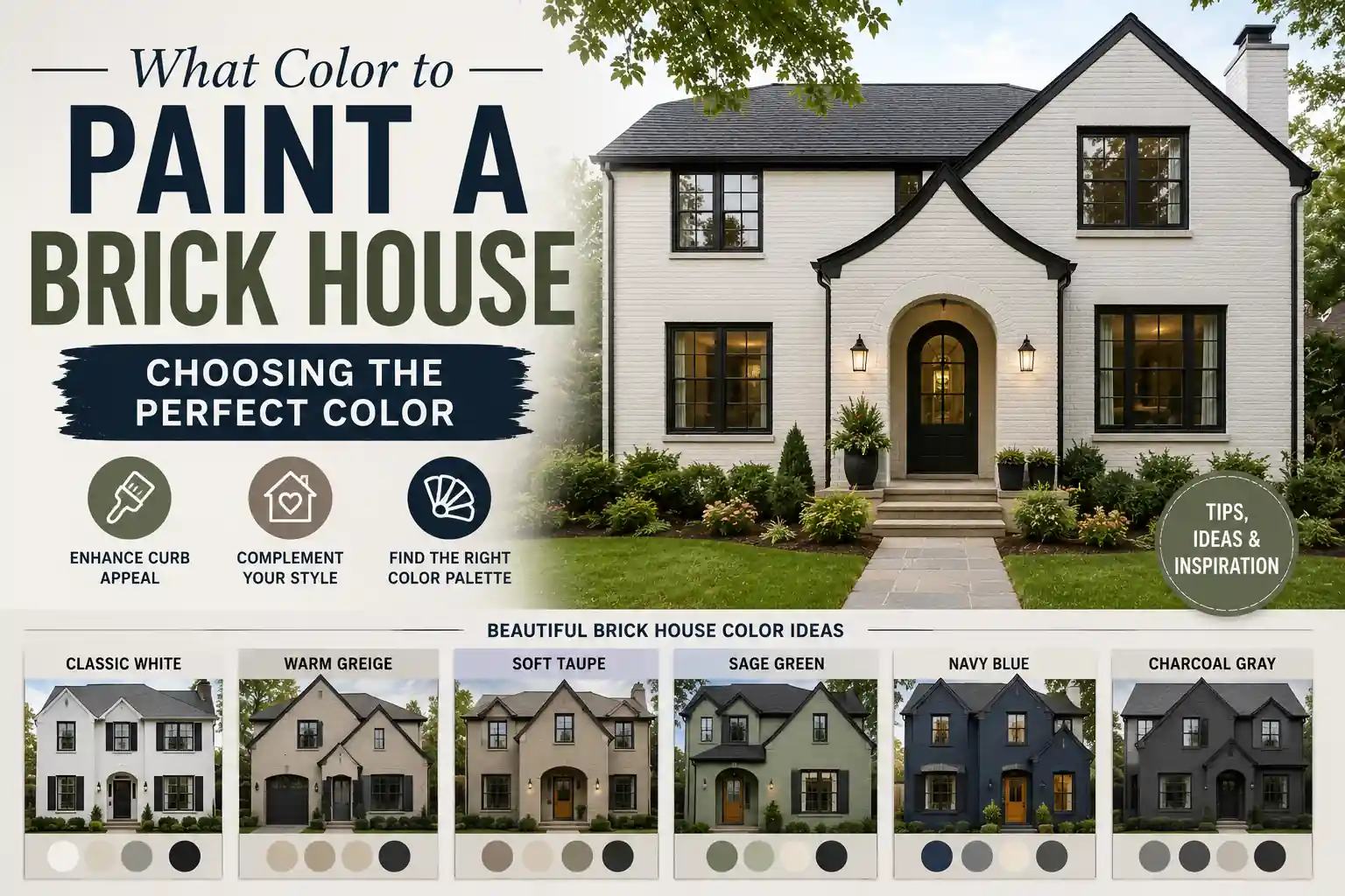 What Color to Paint a Brick House: Choosing the Perfect Color