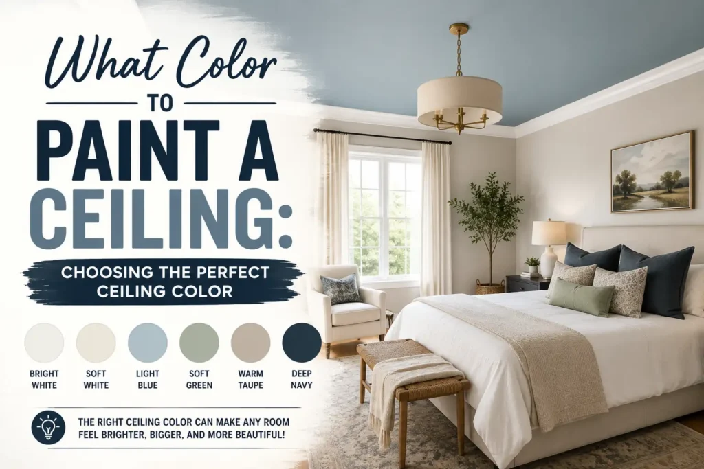 What Color to Paint a Ceiling: Choosing the Perfect Ceiling Color
