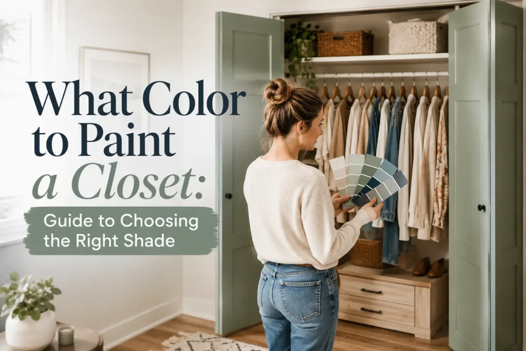 What Color to Paint a Closet: Guide to Choosing the Right Shade