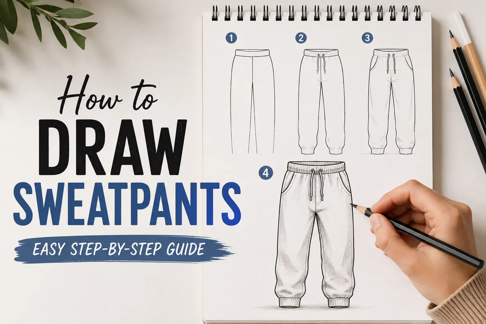 How to Draw Sweatpants: Easy Step-by-Step Guide