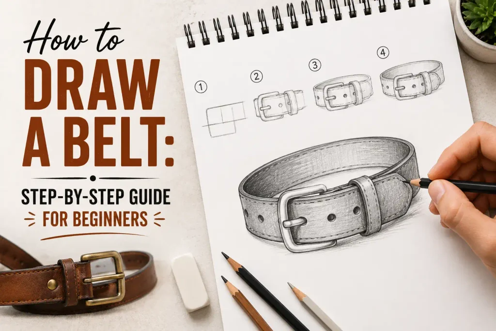 How to Draw a Belt: Step-by-Step Guide for Beginners
