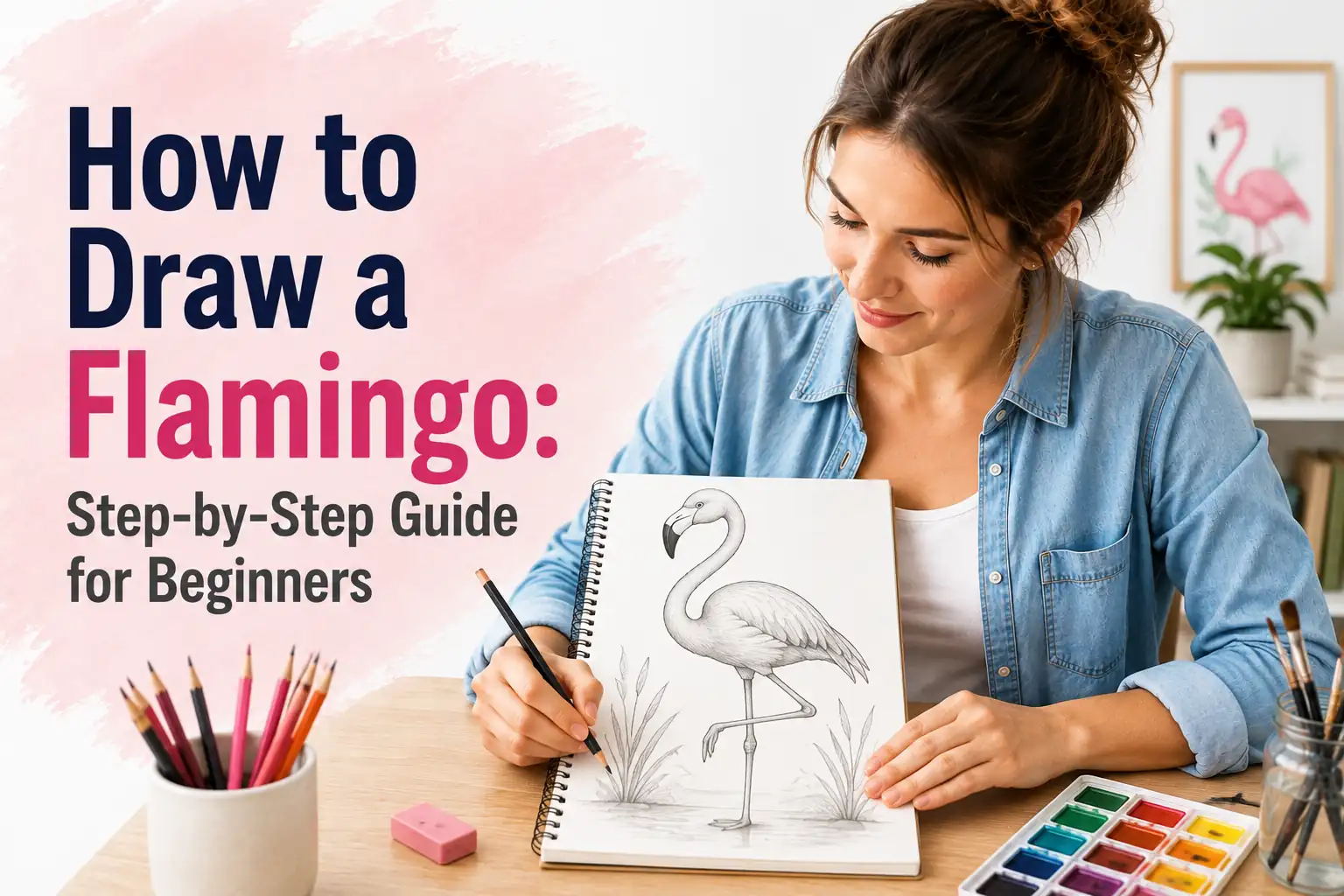 How to Draw a Flamingo: Step-by-Step Guide for Beginners