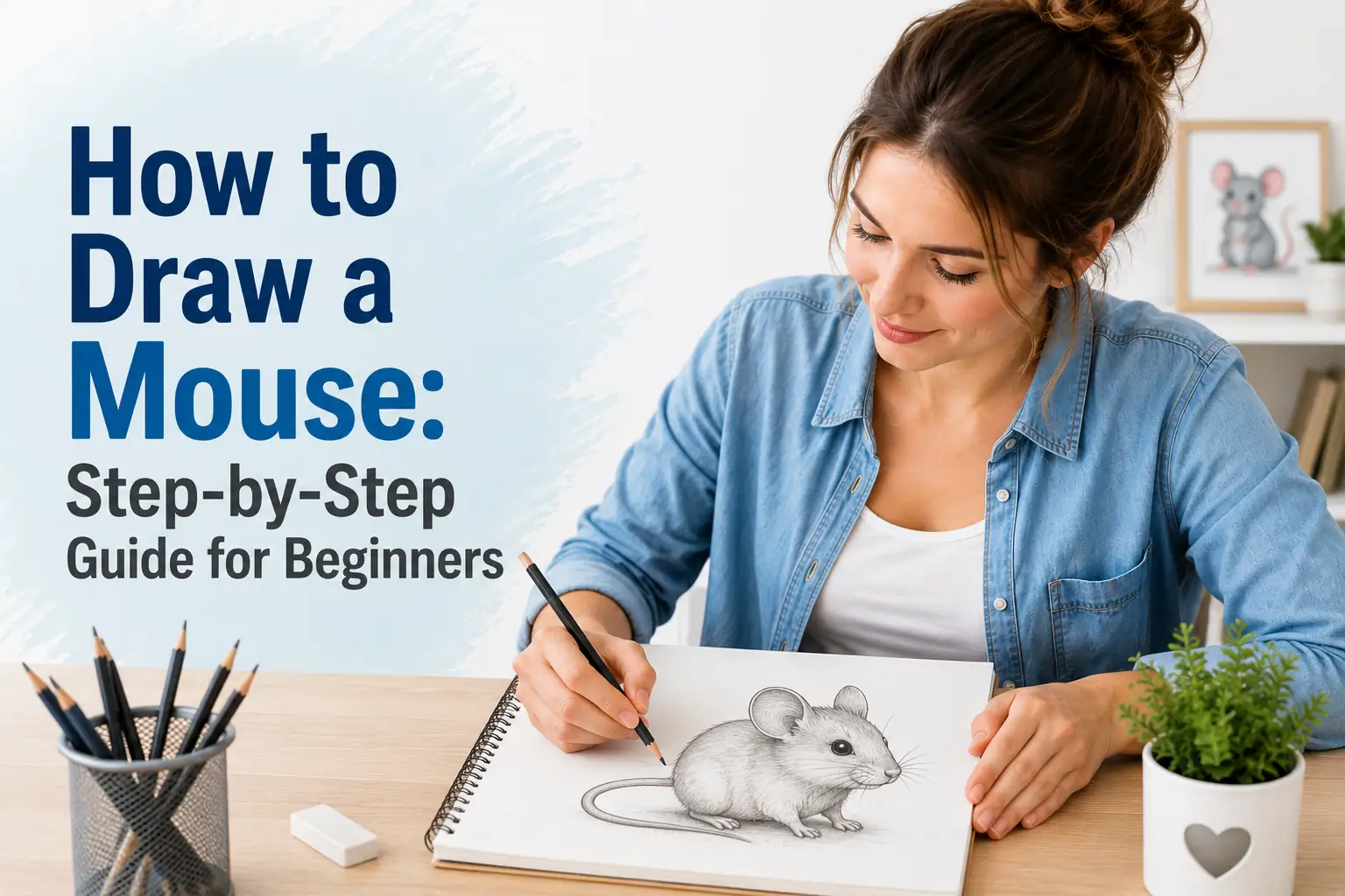 How to Draw a Mouse: Step-by-Step Guide for Beginners