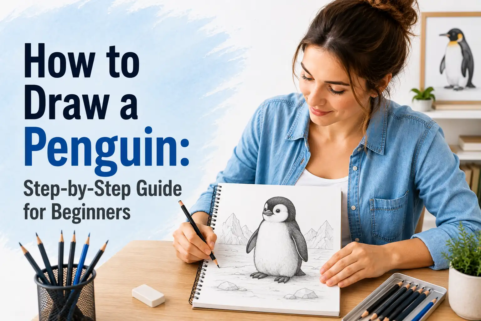 How to Draw a Penguin: Step-by-Step Guide for Beginners