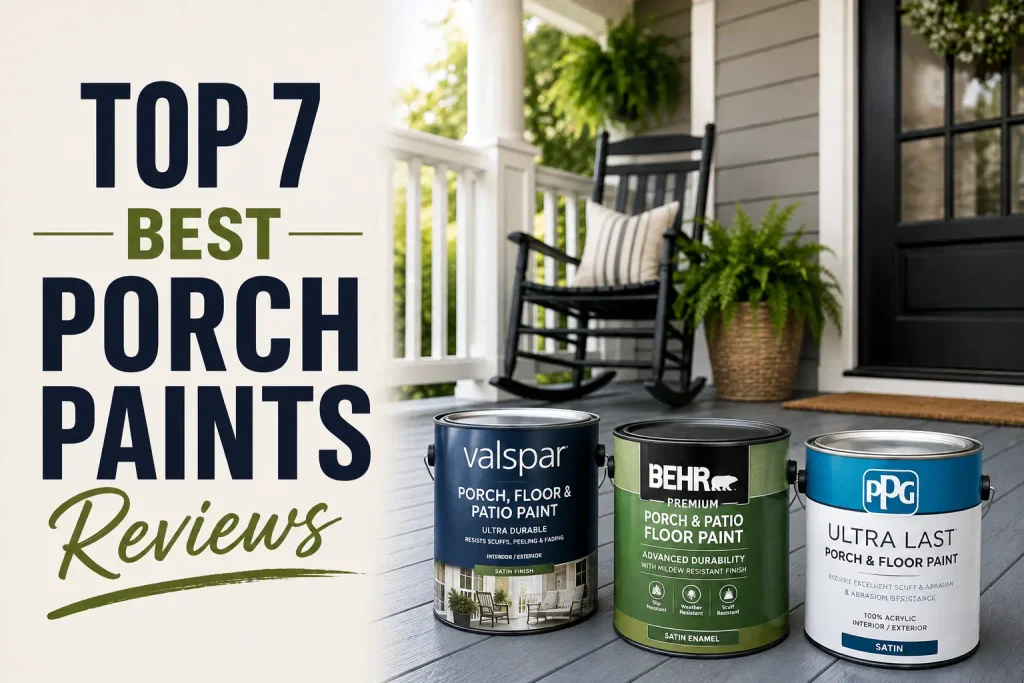 Top 7 Best Porch Paints Reviews