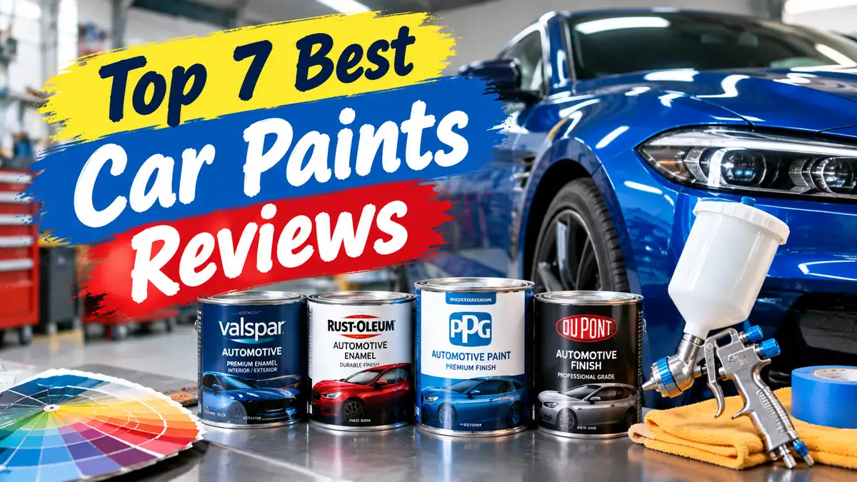Top 7 Best Car Paints Reviews