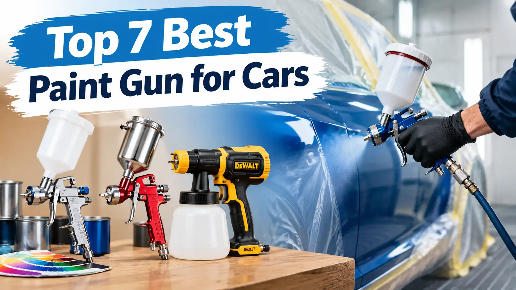 Top 7 Best Paint Gun for Cars