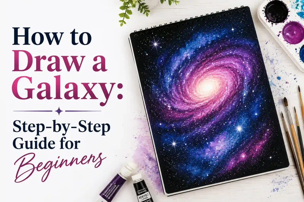 How to Draw a Galaxy: Step-by-Step Guide for Beginners