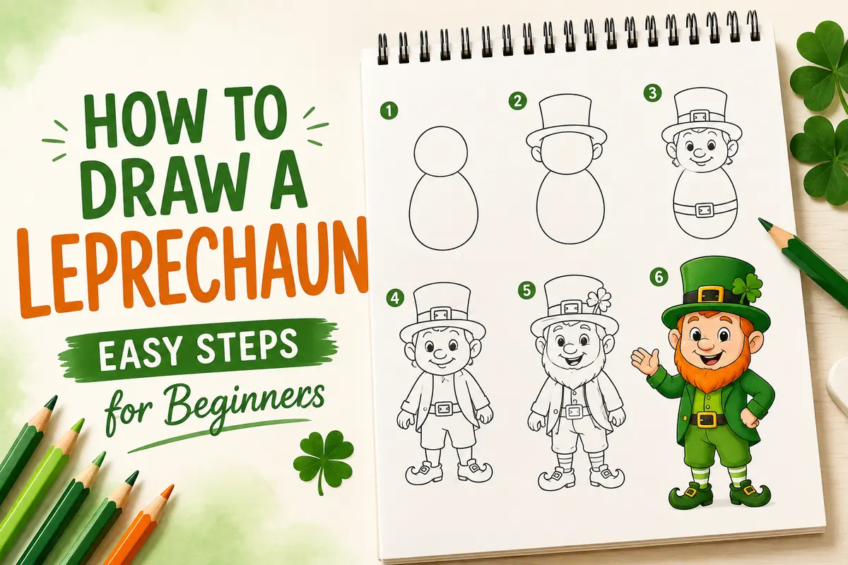 How to Draw a Leprechaun: Easy Steps for Beginners
