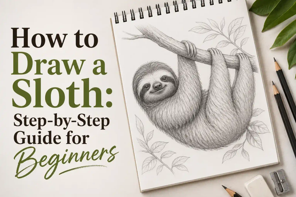 How to Draw a Sloth: Step-by-Step Guide for Beginners
