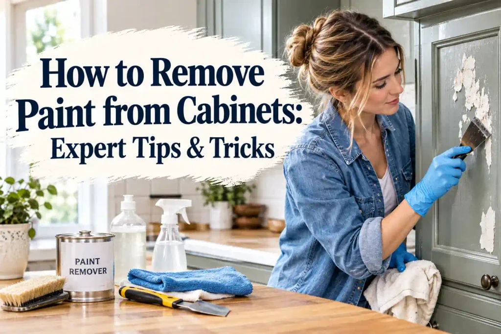 How to Remove Paint from Cabinets: Expert Tips & Tricks