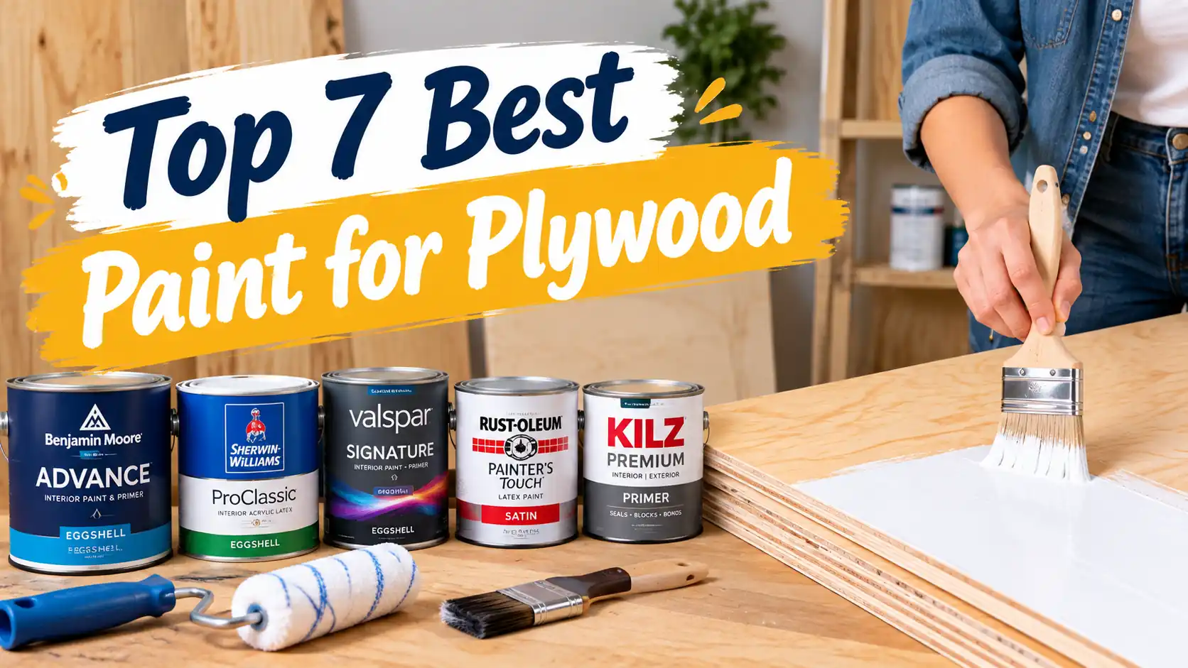 Top 7 Best Paint for Plywood
