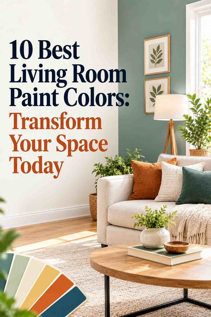 10 Best Living Room Paint Colors: Transform Your Space Today