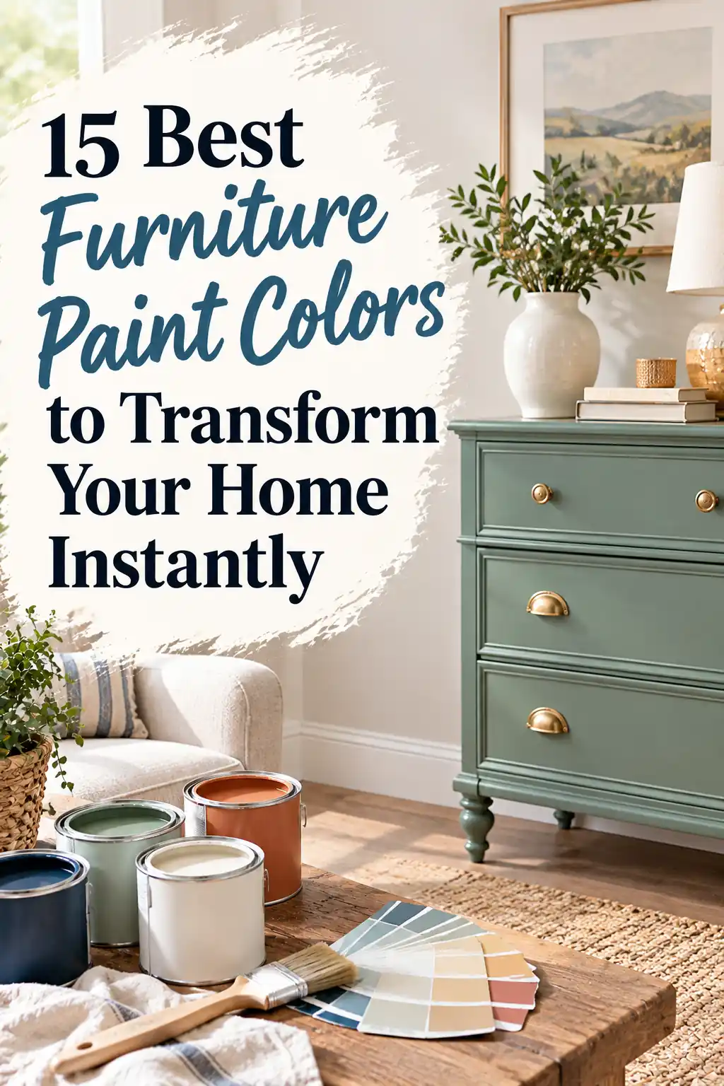 15 Best Furniture Paint Colors to Transform Your Home Instantly