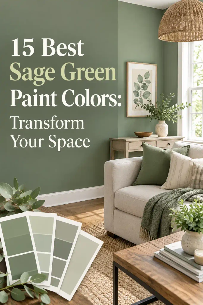 15 Best Sage Green Paint Colors: Transform Your Space
