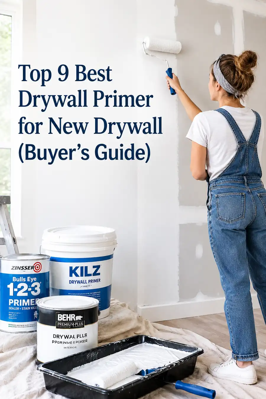 Top 9 Best Drywall Primer for New Drywall (Buyer's Guide)