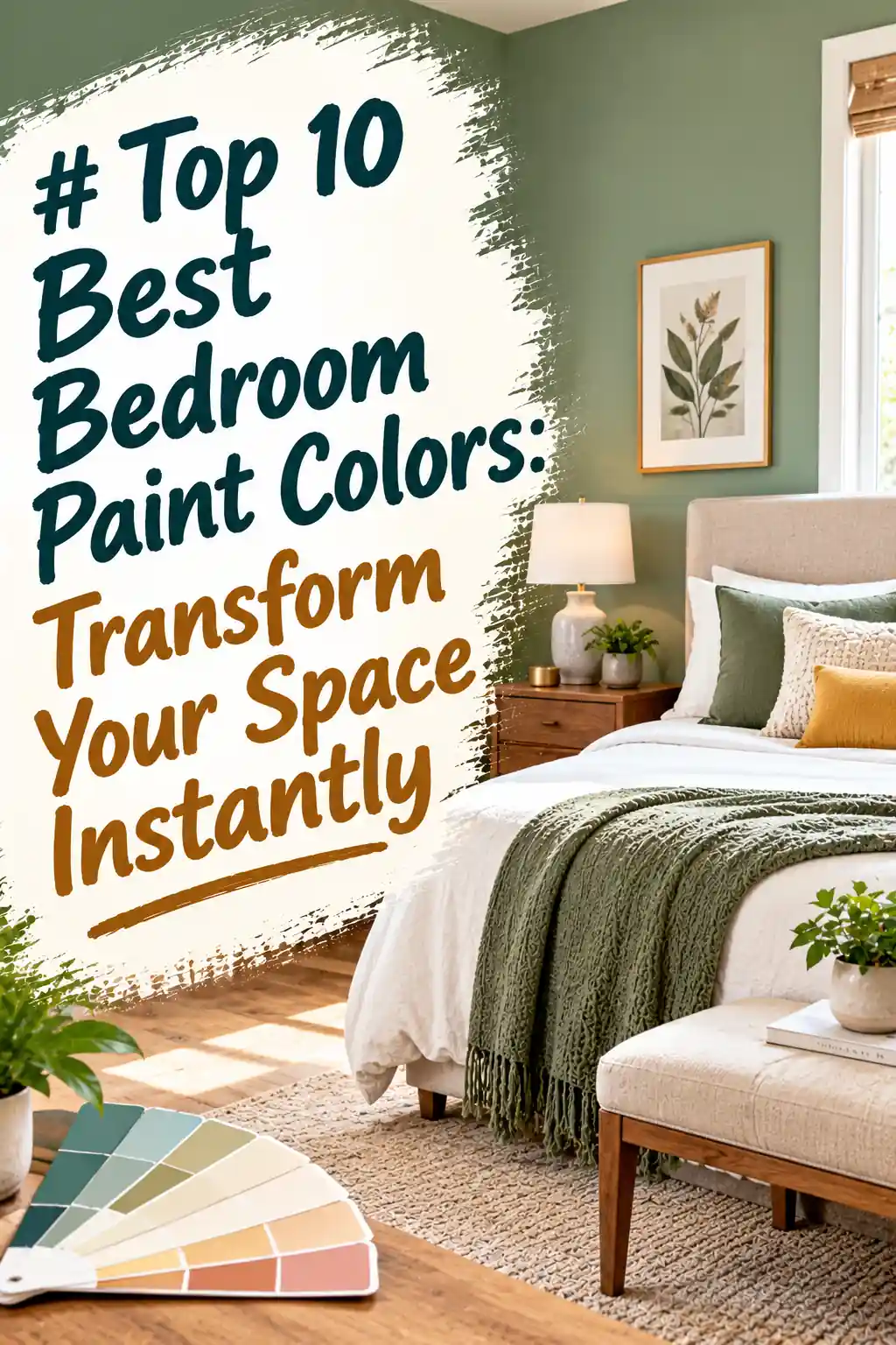 Top 10 Best Bedroom Paint Colors: Transform Your Space Instantly